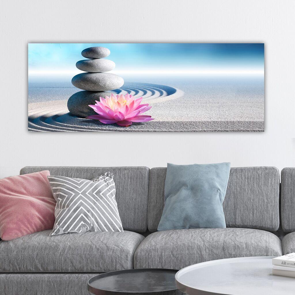 Wallity Dekorativna slika na platnu, 30x80cm, Šareno
