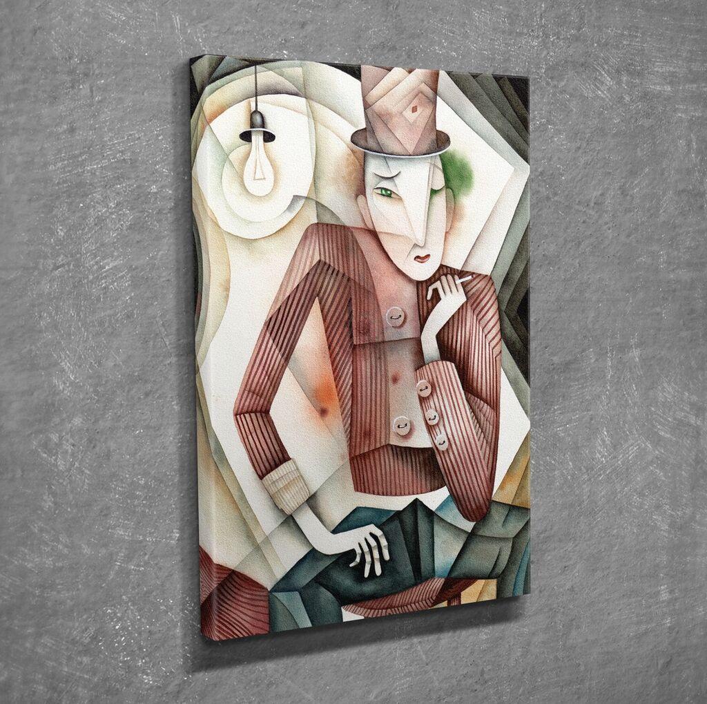Wallity Dekorativna slika na platnu, 30x40cm, Šareno