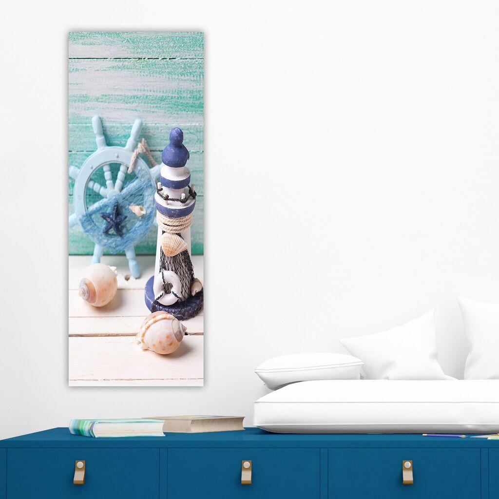 Wallity Dekorativna slika na platnu, 30x80cm, Šareno