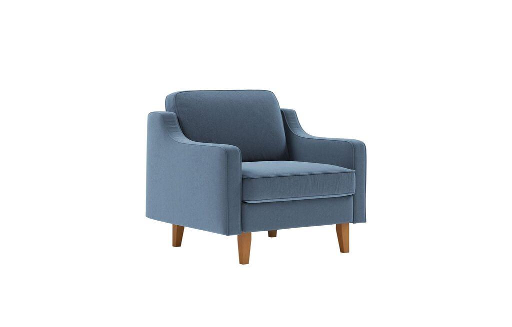 Atelier del Sofa Fotelja Robin 1, Plava