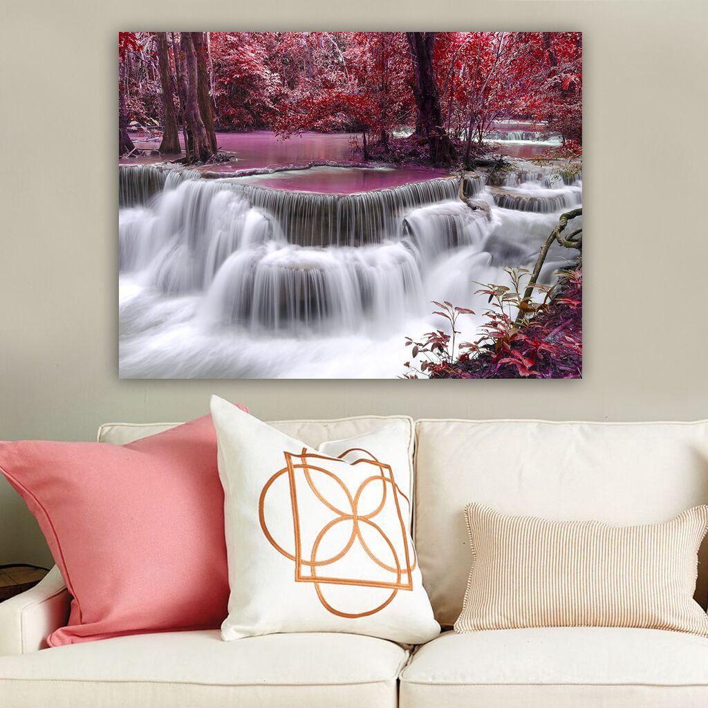 Wallity Dekorativna slika na platnu, 70x100cm, Šareno