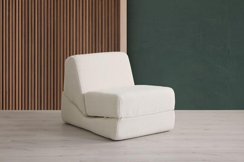 Atelier del Sofa Sklopiva fotelja Origami, 100x70x70cm, Bijela