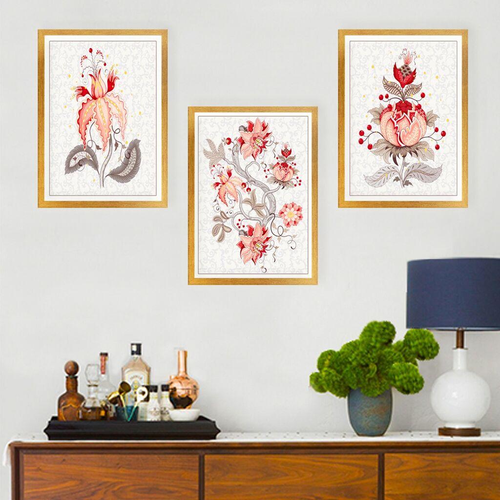 Wallity Set uramljenih slika SET_106, 3 dijela