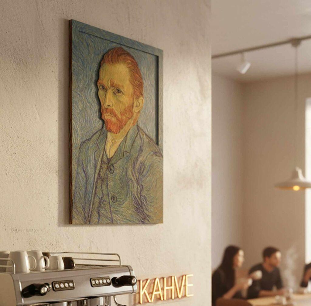 Wallity Dekorativna uramljena slika, 47,5x68cm, Šarena
