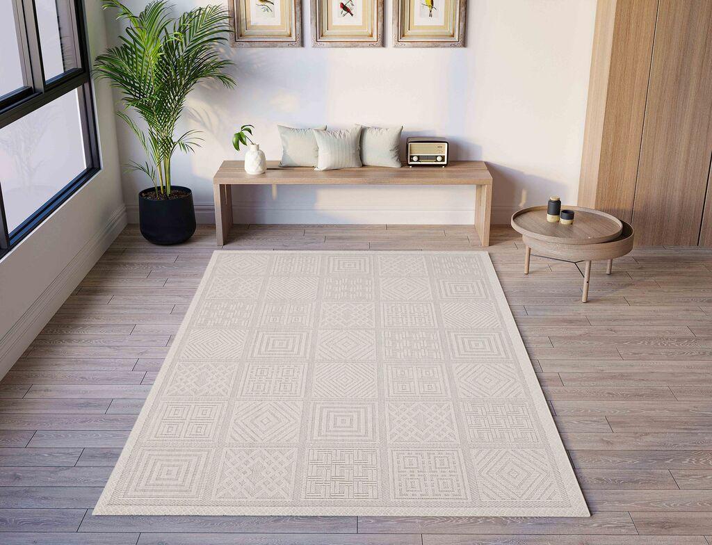 Conceptum Hypnose tepih Katia, 80 x 150 cm, bijeli