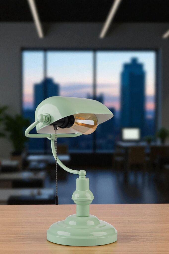 Opviq Stolna lampa Banker, Menta