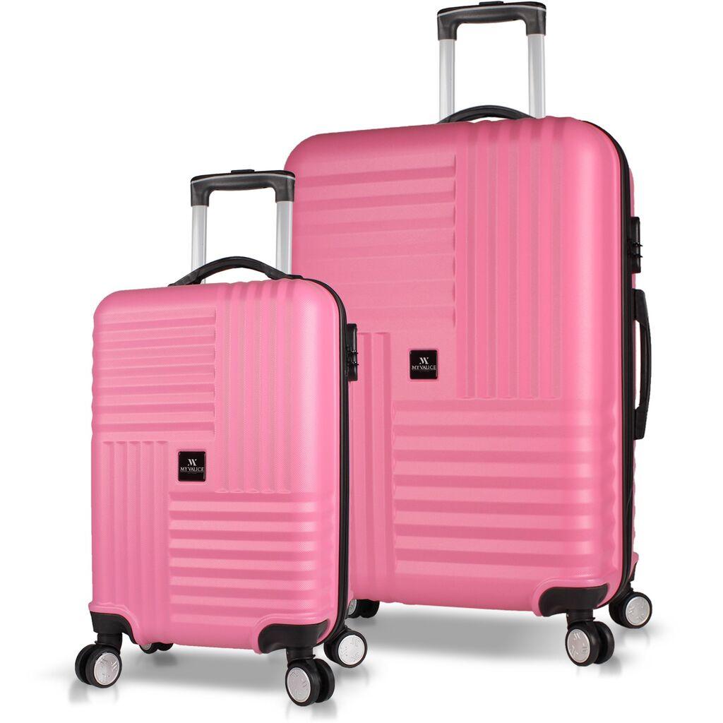 MyValice set kofera 8340, 2 dijela, roze