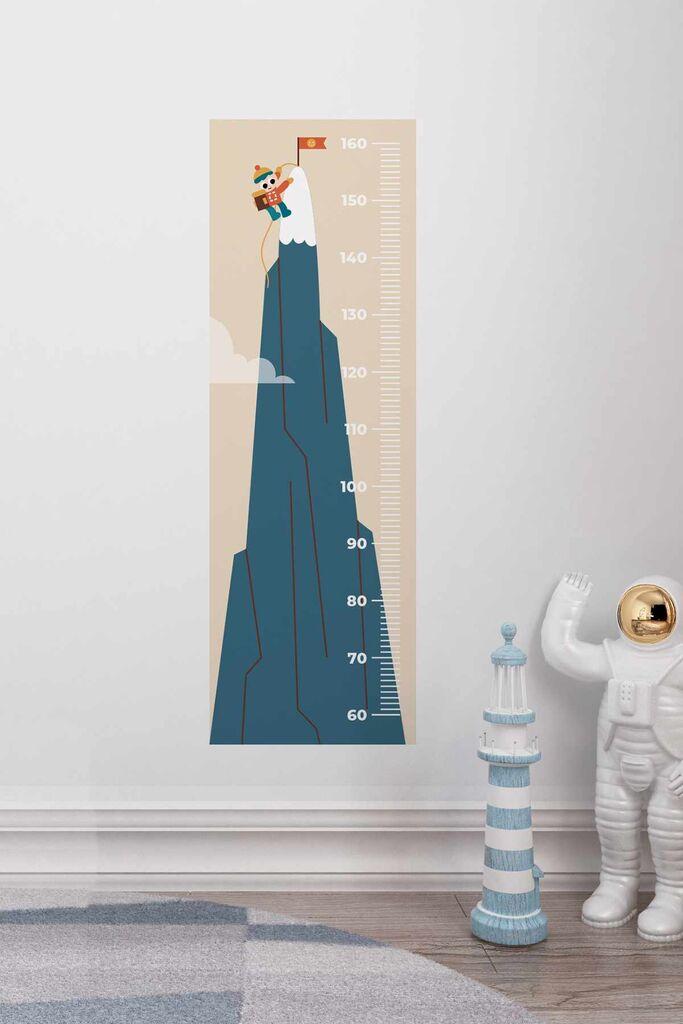 Wallity Zidna tabela za rast djece, šarena