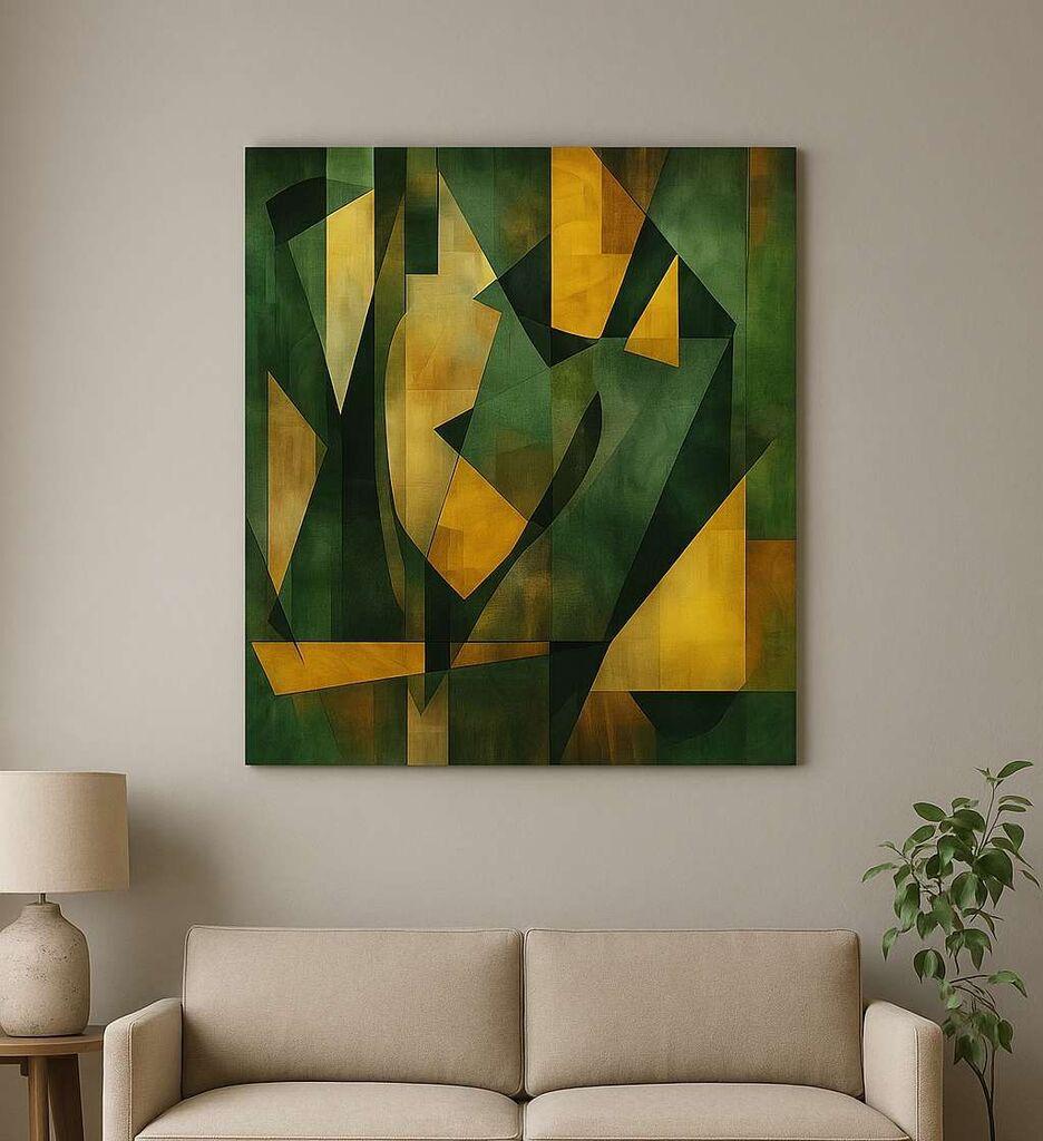 Wallity Dekorativna slika na platnu, 70x100cm, Šareno