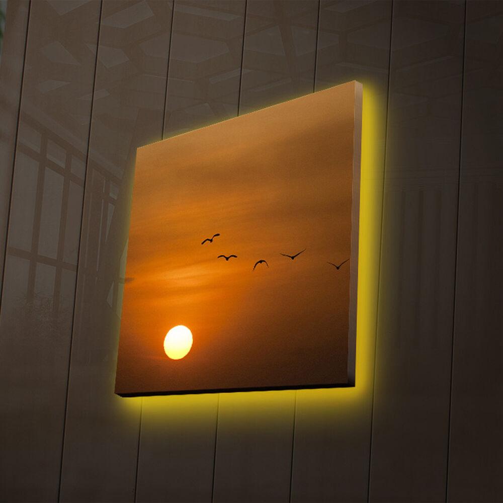 Zidna slika sa LED osvetljenjem 2828DACT-52, 28x28 cm