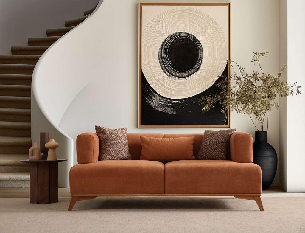 Atelier del Sofa Dvosjed Hera, Narandžasta