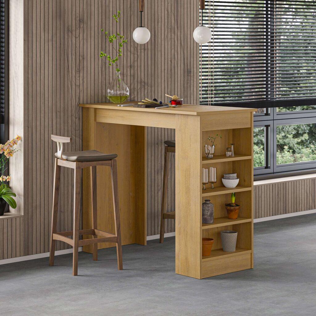 Hanah Home Barski sto Swallow, Hrast