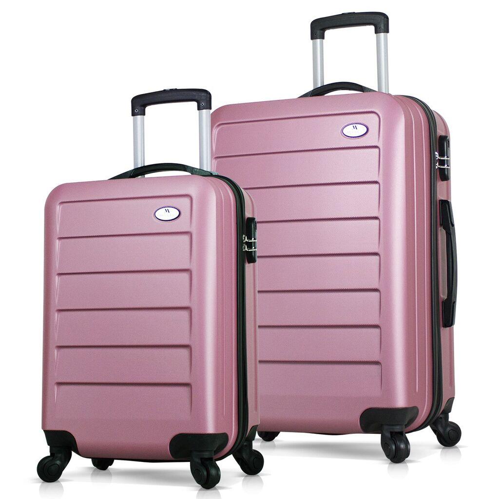 MyValice Set kofera 6363, 2 dijela, Rose Gold