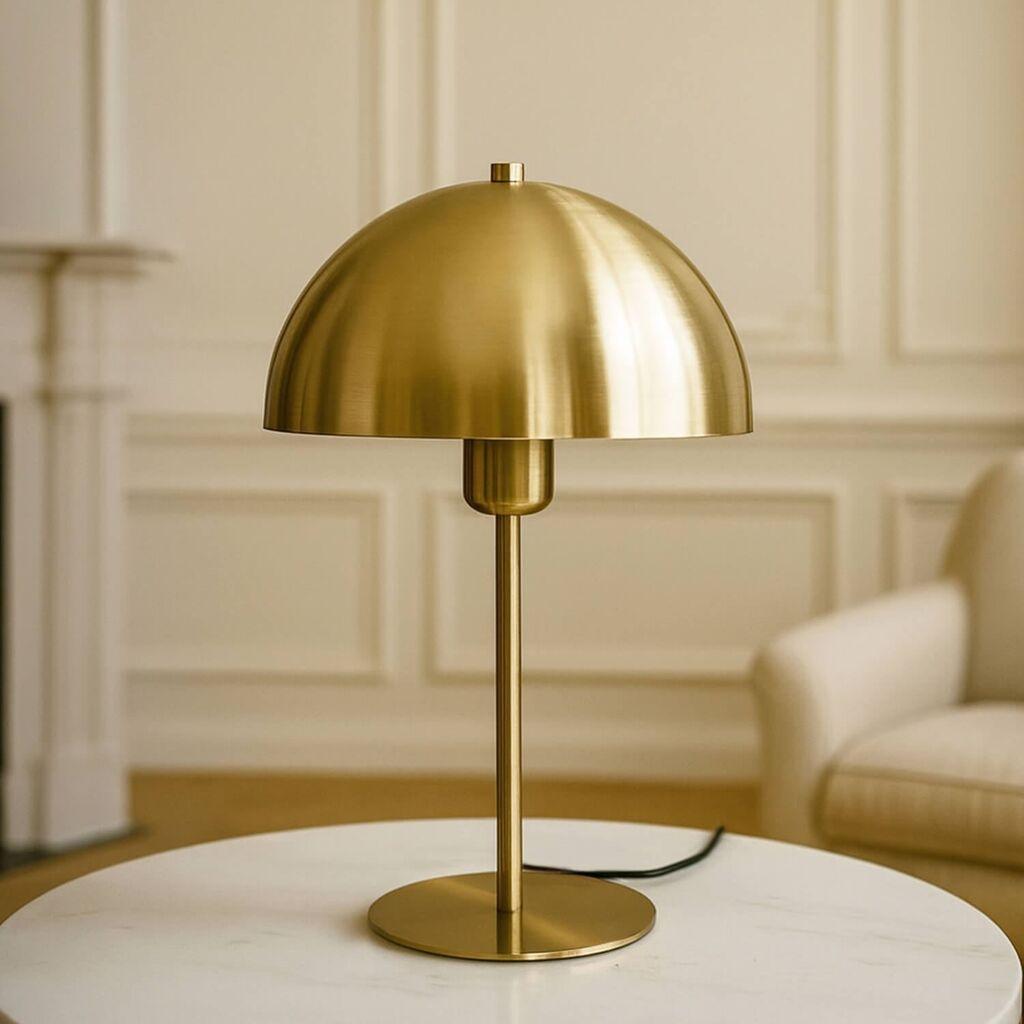 Opviq Stona lampa, Zlatna boja