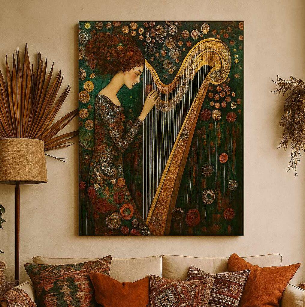 Wallity Dekorativna slika na platnu, 70x100cm, Šareno