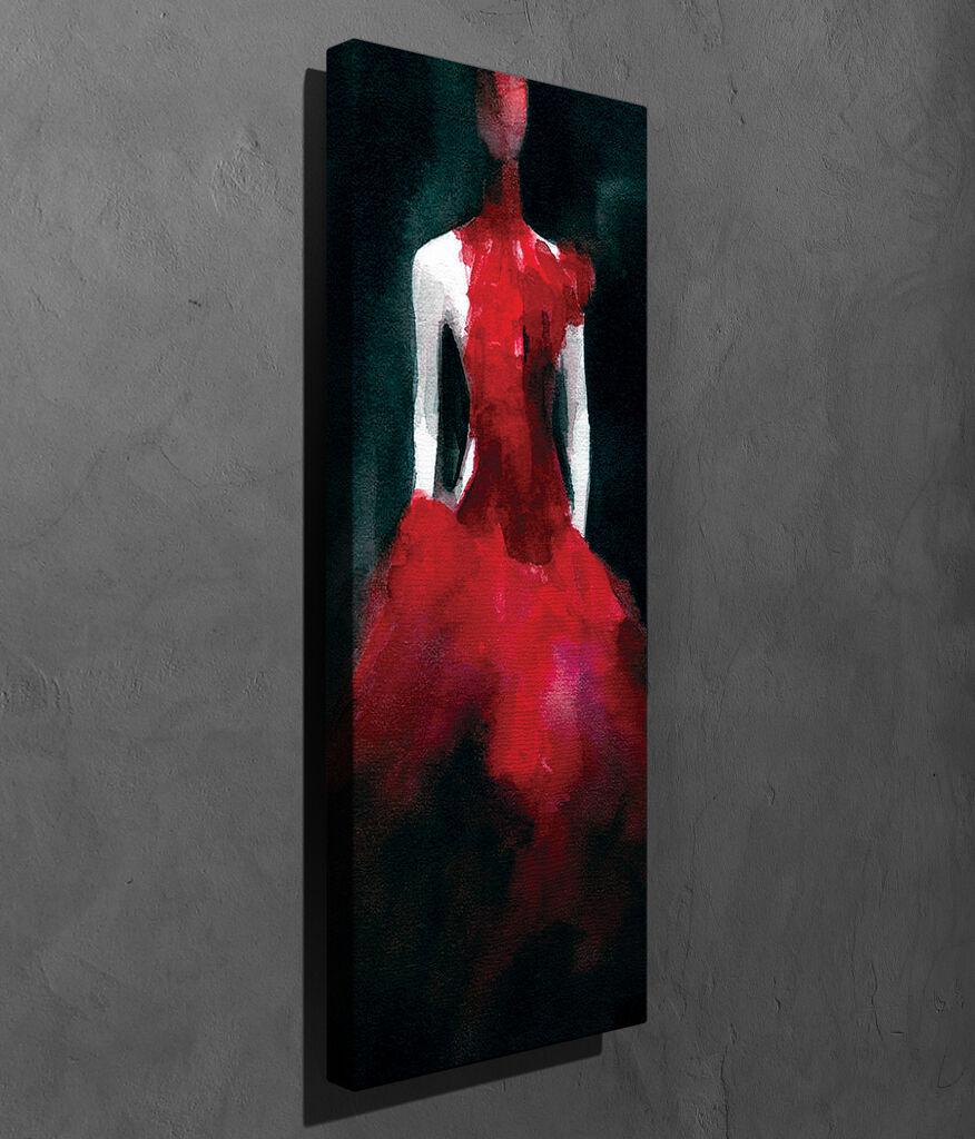 Wallity Dekorativna slika na platnu, 30x80cm, Šareno