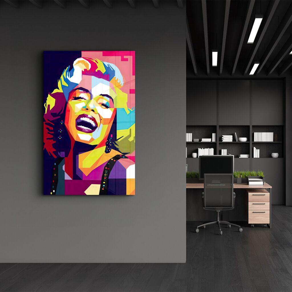 Wallity Dekorativna slika na kaljenom staklu, 35x55cm, Šareno