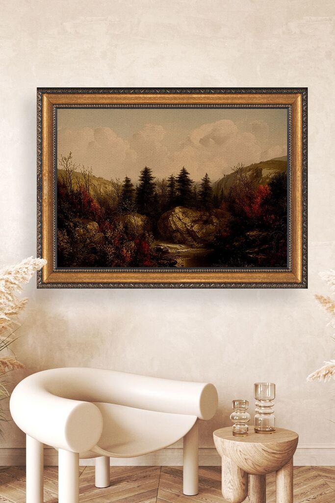 Wallity Zidna dekoracija ATCRCVCNVSMDL31, 70 x 100 cm, Šarena