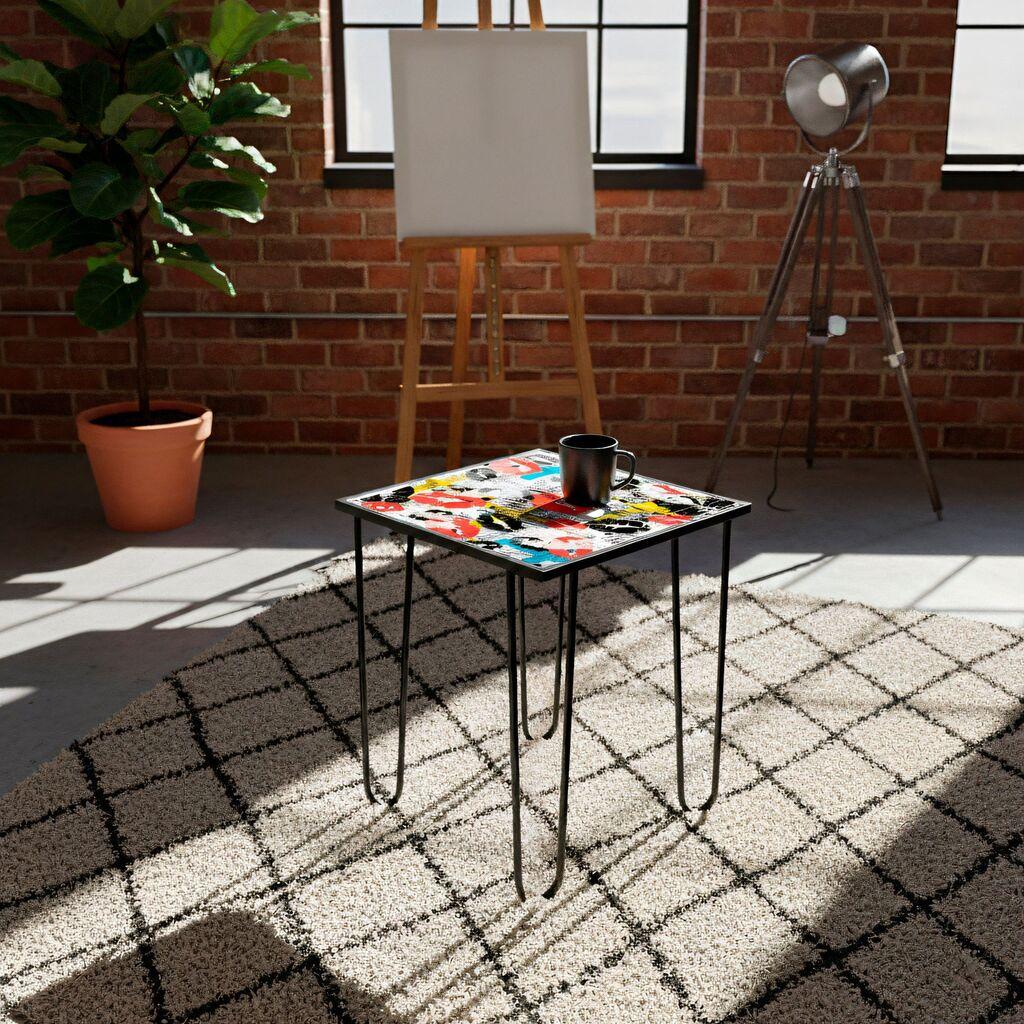 Hanah Home Klub stolić, 53x55cm, Šareni