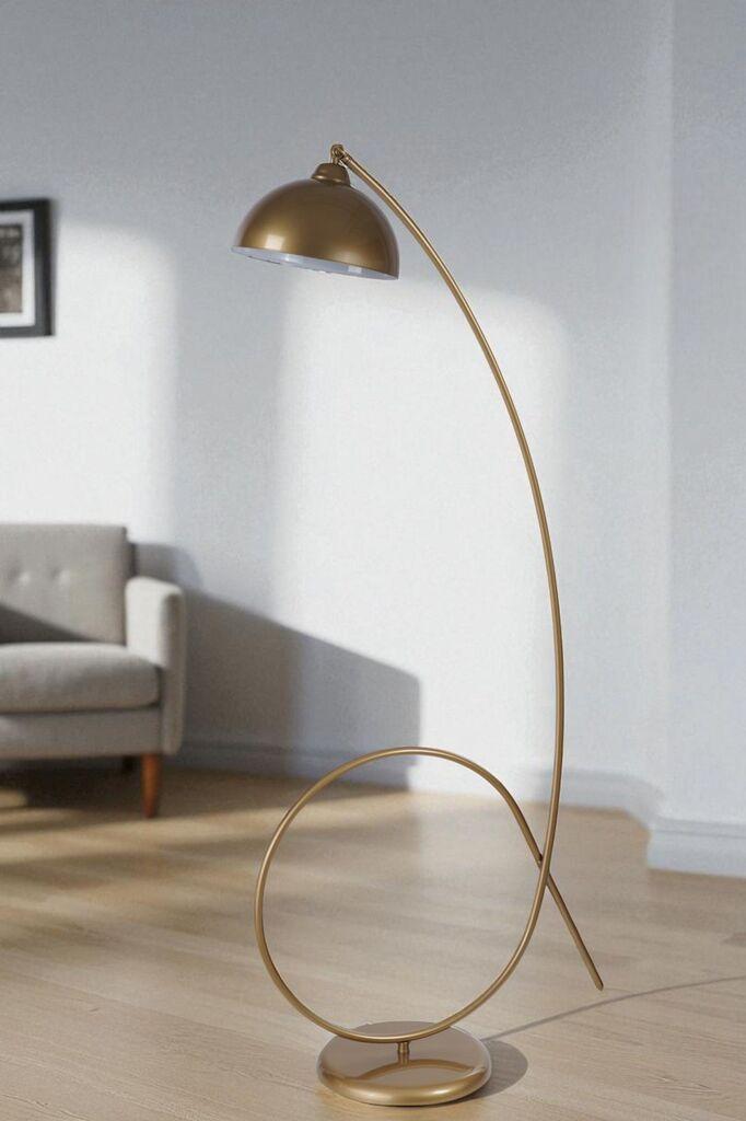 Opviq podna lampa 8966-2, zlatne boje
