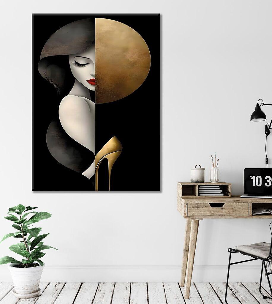 Wallity Dekorativna slika na platnu, 50x70cm, Šareno