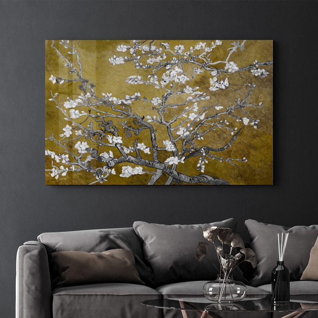 Wallity Dekorativna slika na kaljenom staklu, 46x72cm, Šareno