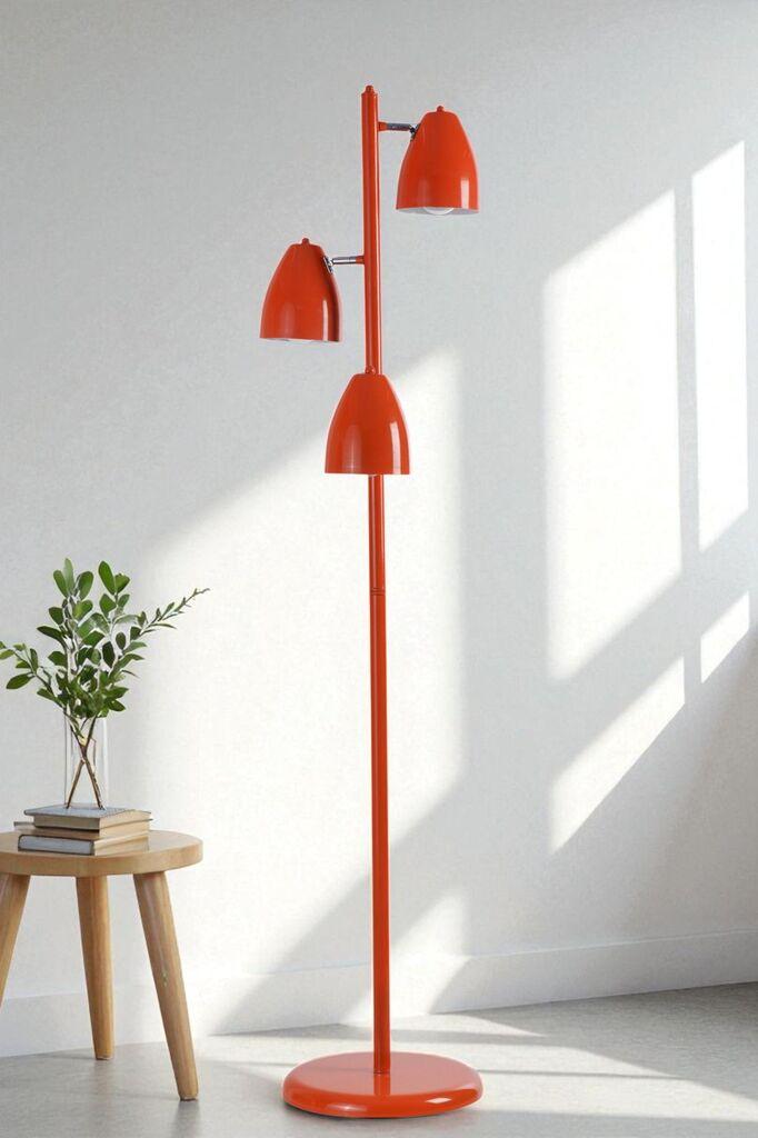 Opviq Podna lampa 8960-4, Narandžasta