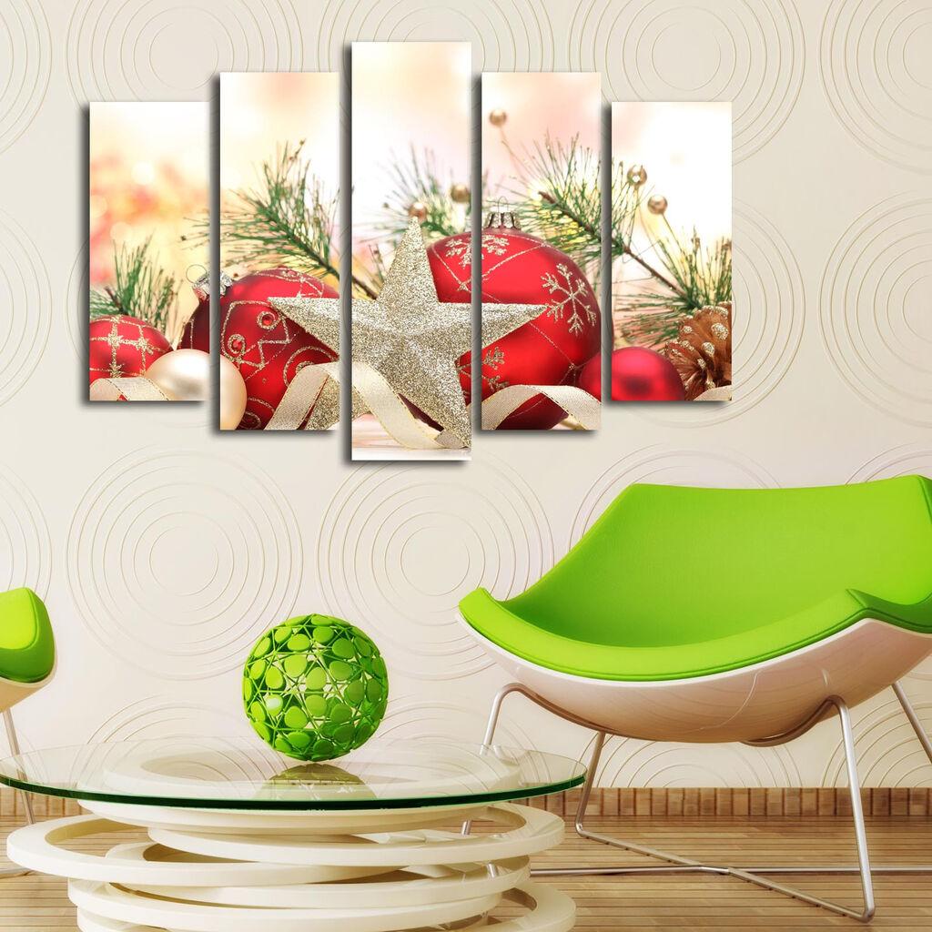 Wallity Set slika 5PATNOEL-3, 105x70 cm, 5 dijelova