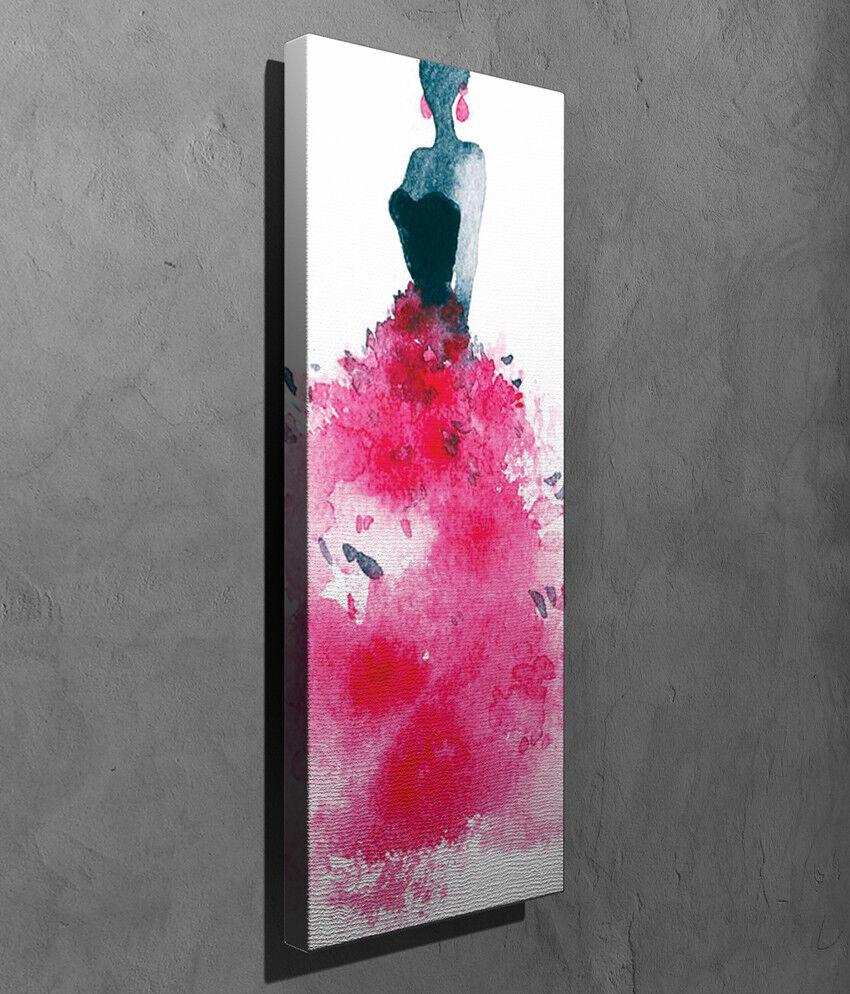 Wallity Dekorativna slika na platnu, 30x80cm, Šareno