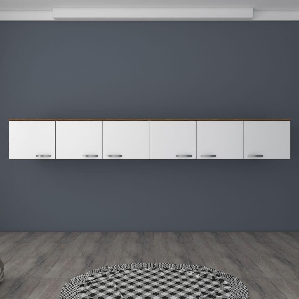 Hanah Home Kuhinjski element BA132-3906, 243x45x48,3 cm, Bijela
