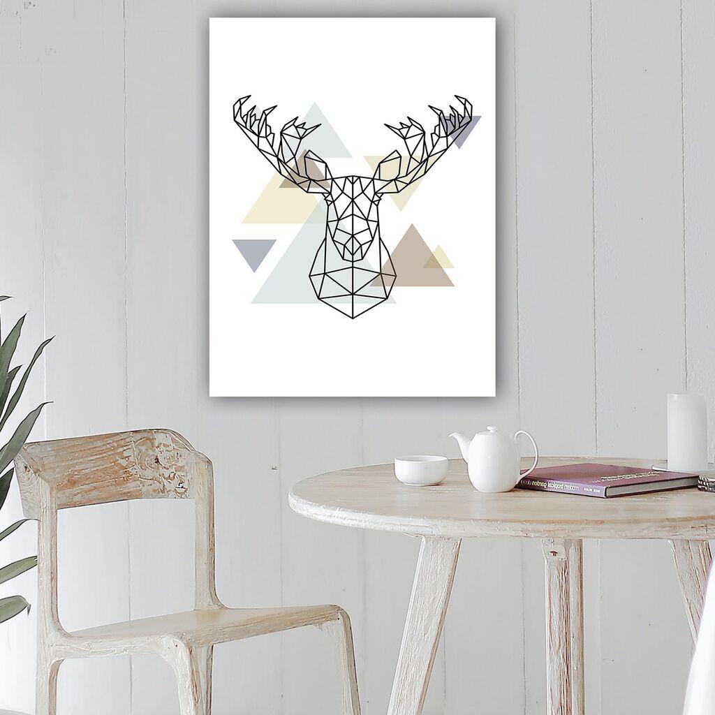 Wallity Zidna dekoracija 758323351_70100, 70 x 100 cm, Šarena