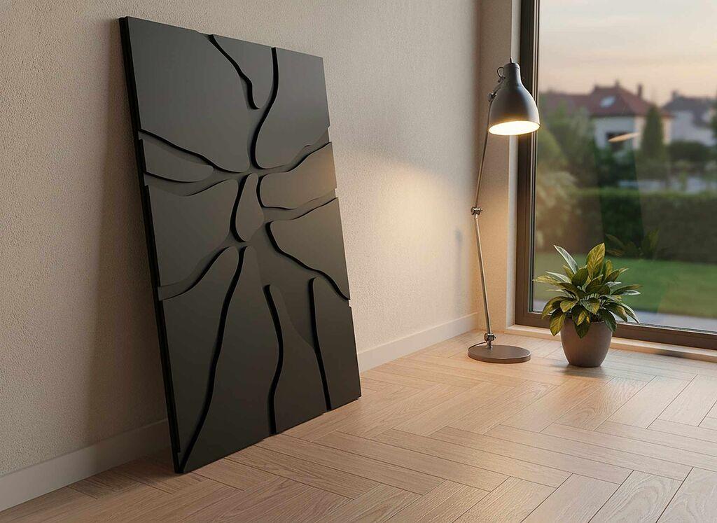Wallity Dekorativna slika u okviru, 45x68cm, Crna
