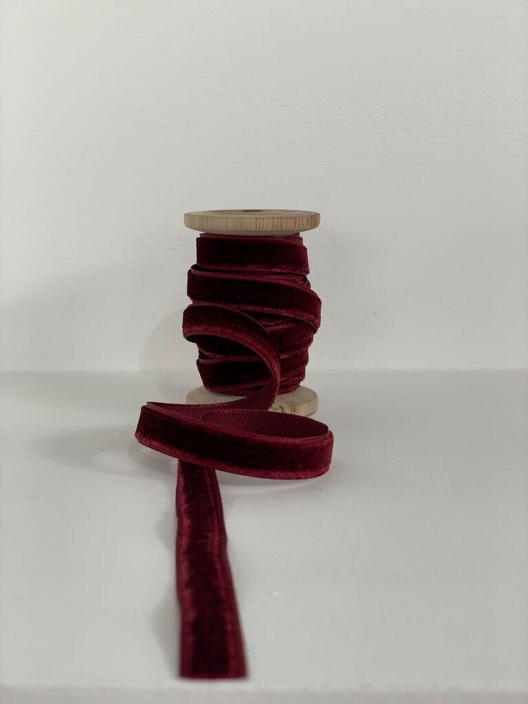 Aberto Design Dekorativna traka BSY610, 200 cm, Bordo