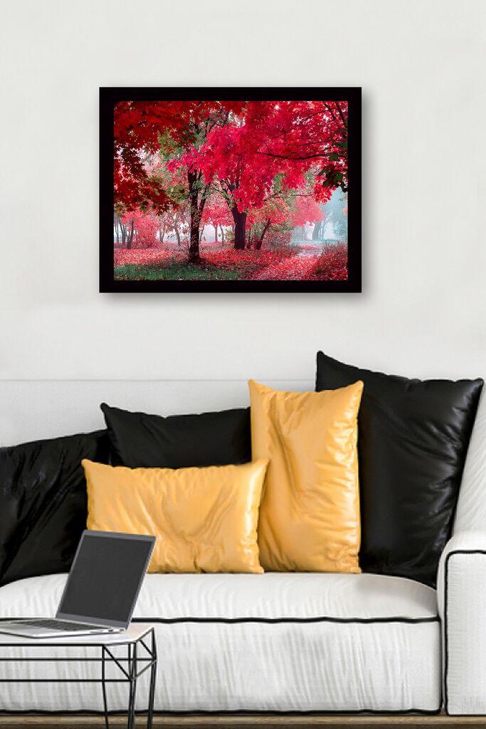 Wallity Dekorativna uramljena slika, 41x56cm, Šarena