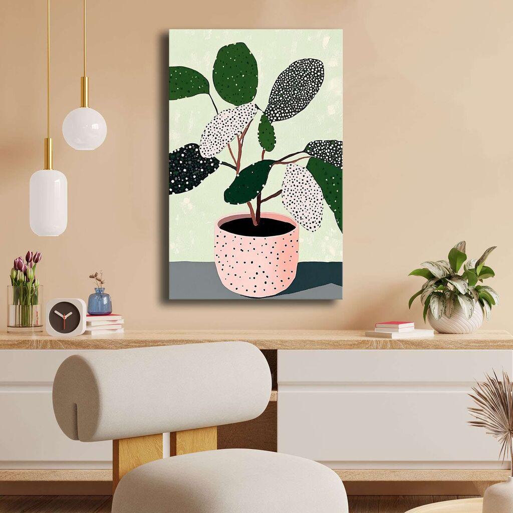 Wallity Dekorativna slika na platnu, 45x70cm, Šareno