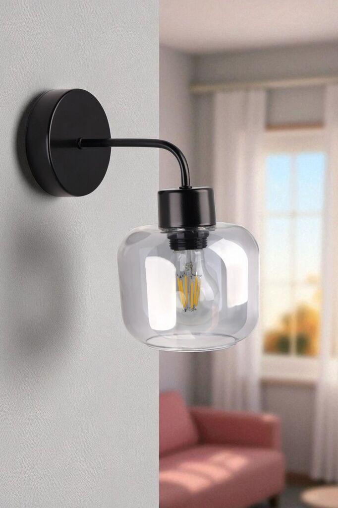 Opviq Zidna lampa 9061-1A, Crna