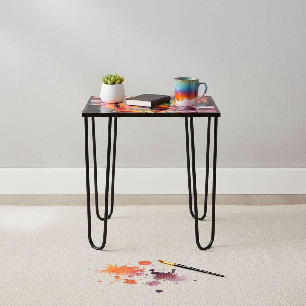 Hanah Home Klub stolić, 53x55cm, Šareni