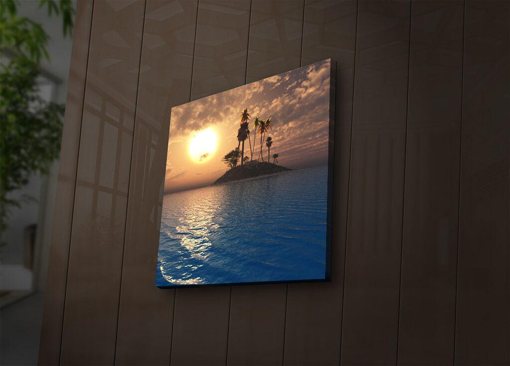 Zidna slika sa LED osvjetljenjem 2828IACT-49, 28x28 cm