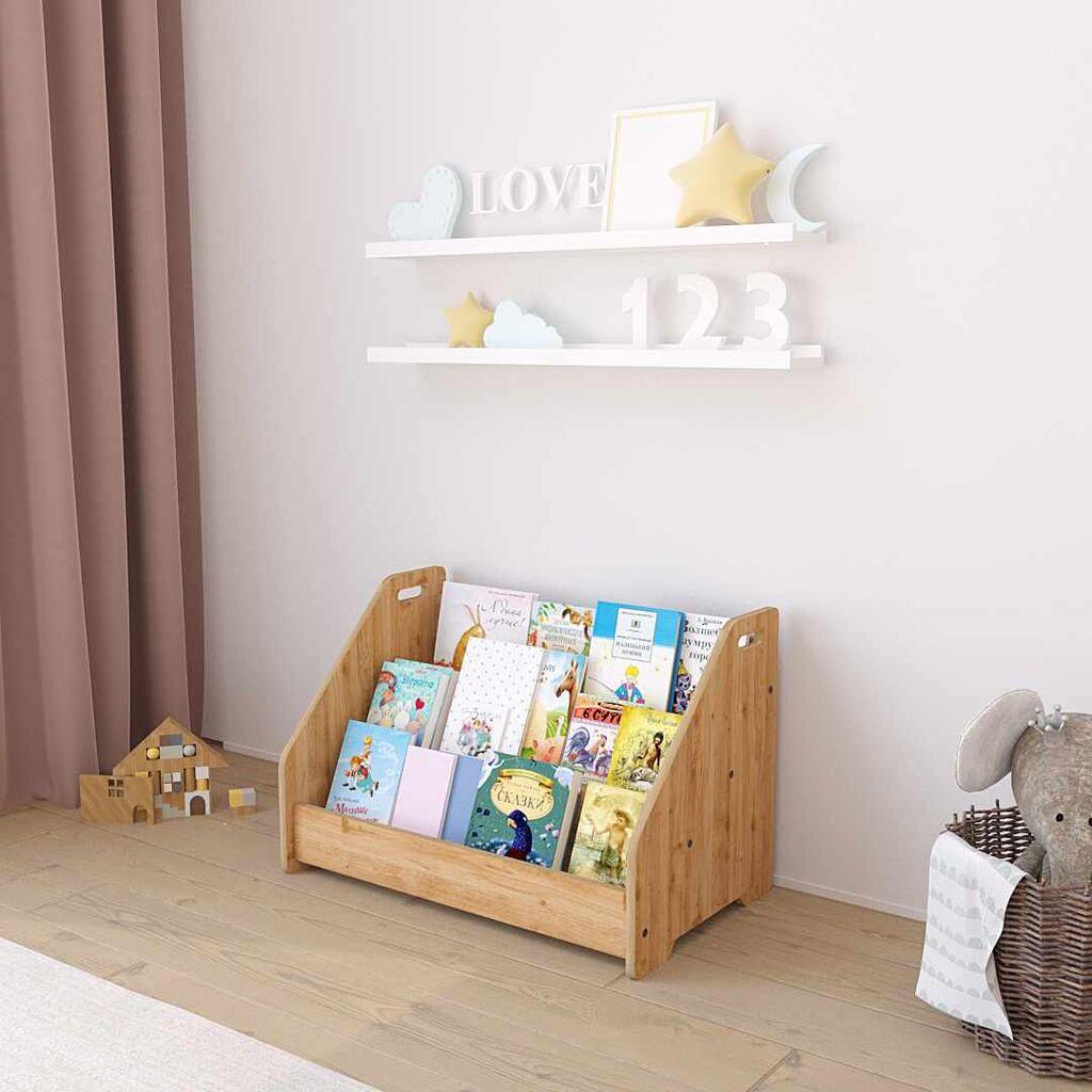 Hanah Home polica za knjige, 57x38x34cm, bijela