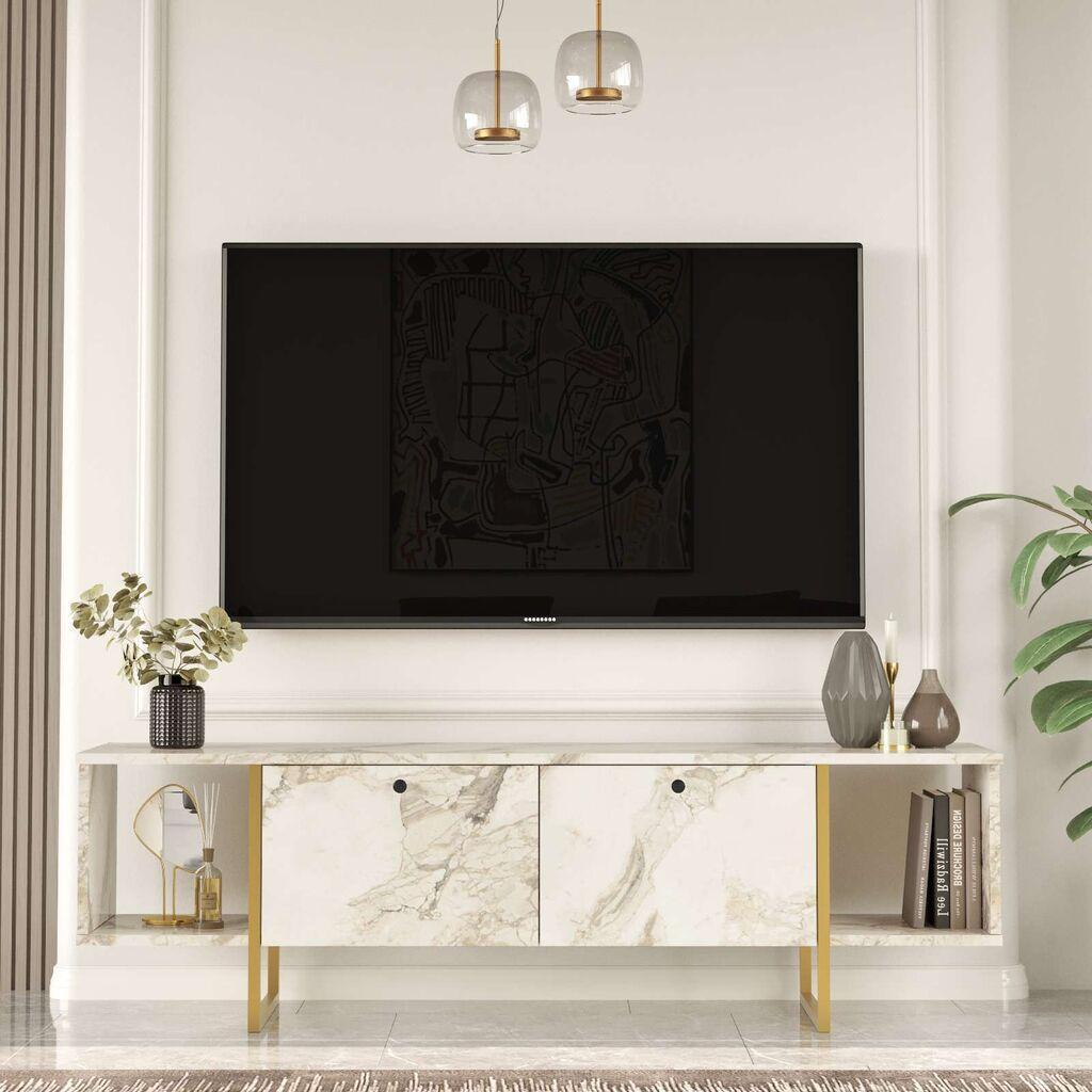 Hanah Home VG30 GE 956LCS1684 TV polica, bež