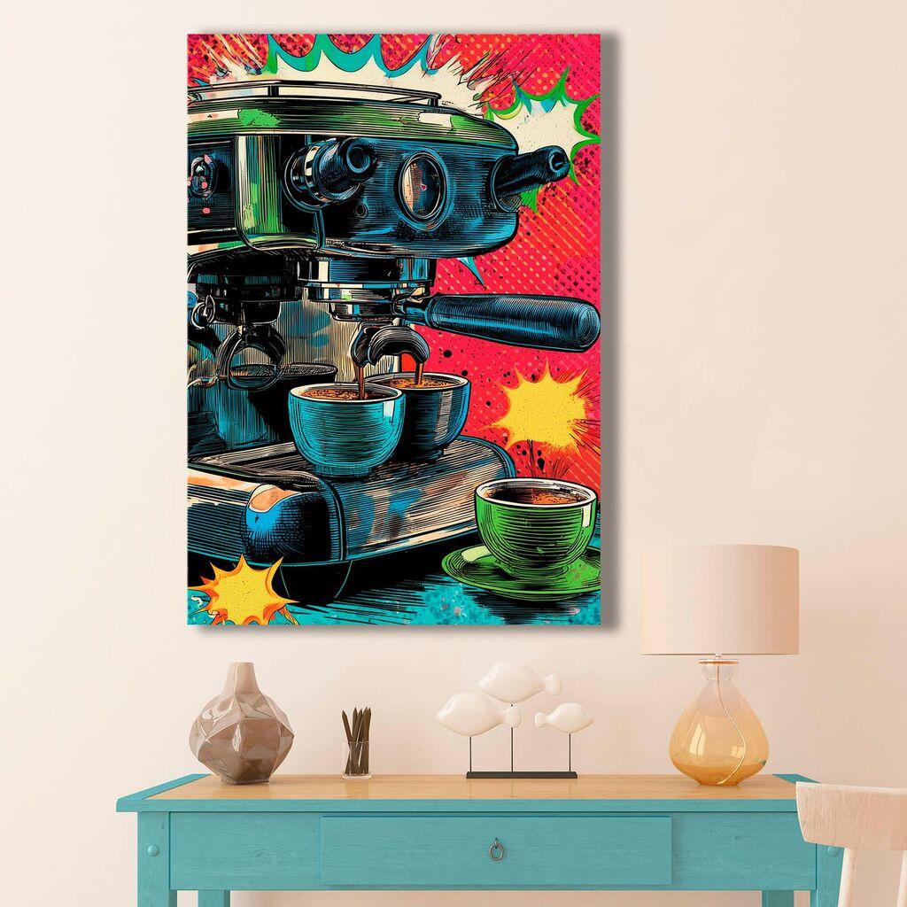 Wallity Dekorativna slika na platnu, 45x70cm, Šareno
