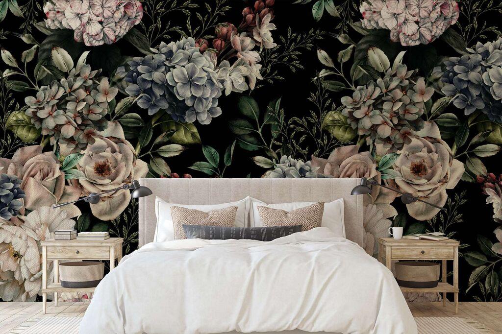 Wallity Tapeta za zid MDK-00156, 100x100 cm, Šarena