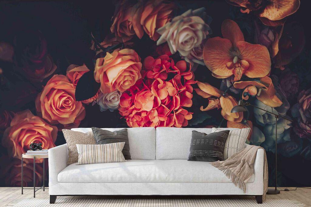 Wallity Tapeta za zid MDK-00139, 100x100 cm, Šarena