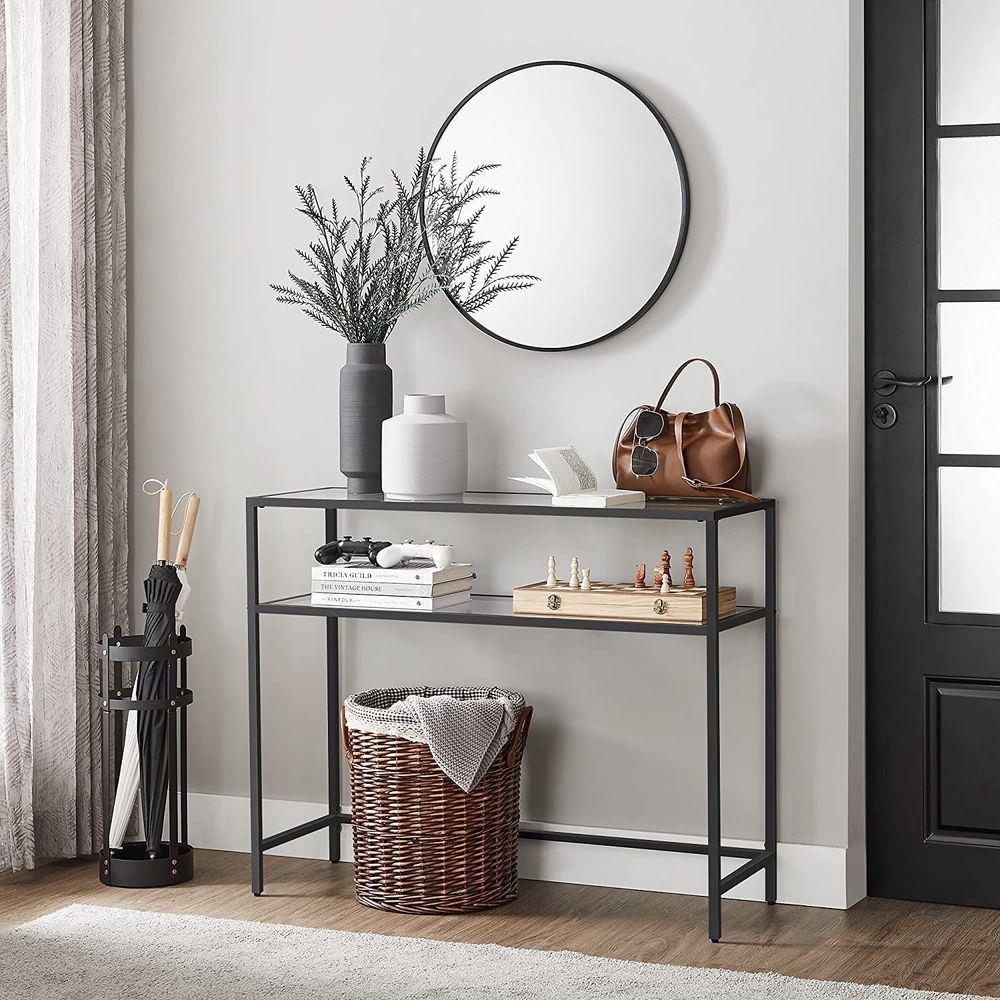 Hanah Home Komoda s ladicama By-4, 90x80x30 cm, Crna