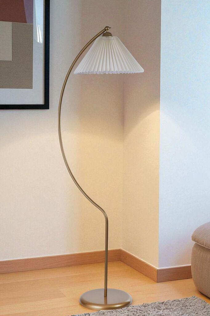 Opviq podna lampa 8951-6, zlatna boja