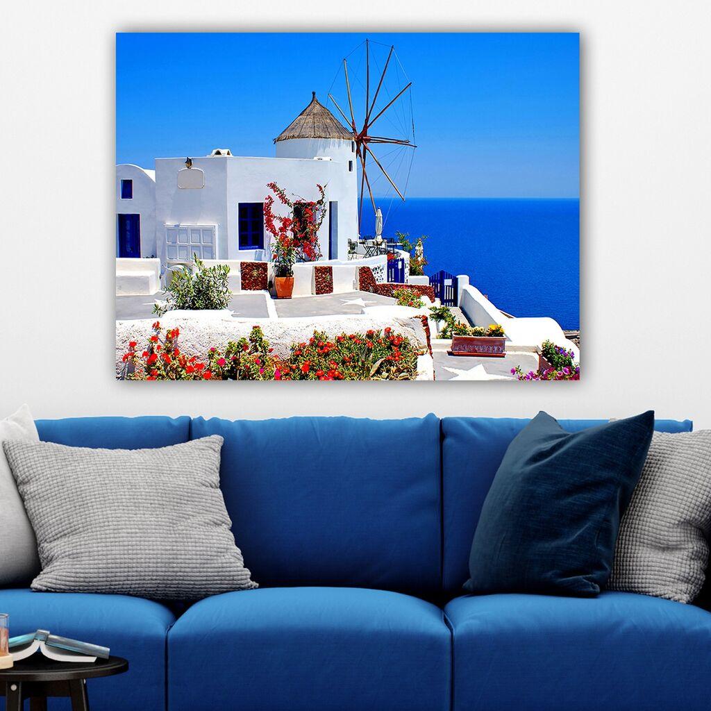 Wallity Dekorativna slika na platnu, 70x100cm, Šareno