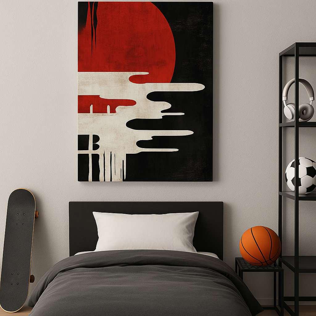 Wallity Dekorativna slika na platnu, 50x70cm, Šareno