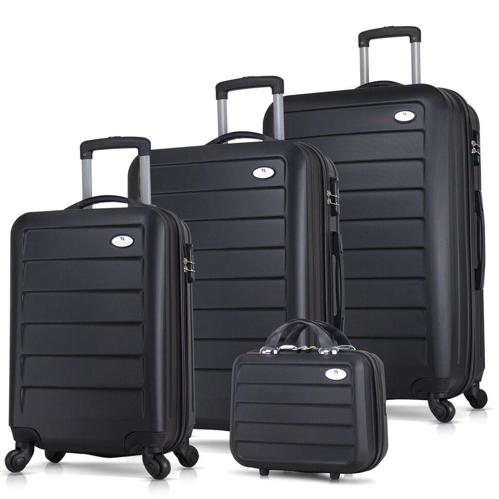 MyValice Set kofera 1567, 4 dijela, Crni