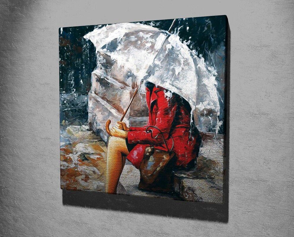 Wallity Dekorativna slika na platnu, 45x45cm, Šareno