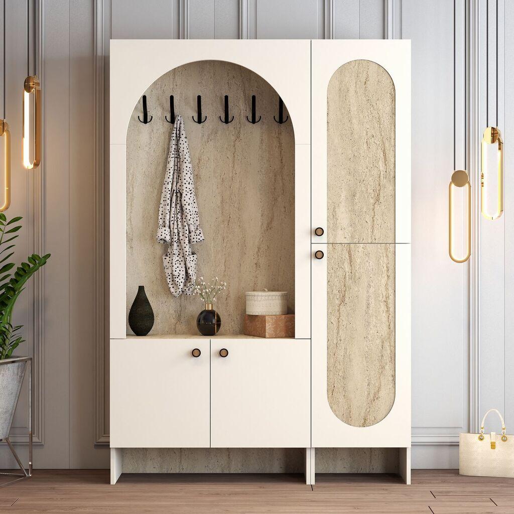 Hanah Home Chiviluk Palermo Kl, 135x 200,6x 37 cm, krem